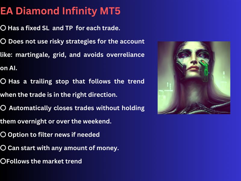 图片[1]-EA Diamond Infinity MT5-EA侦探社 - 全球领先的MQL5官网外汇EA机器人MT4自动化交易EA资源免费分享网站