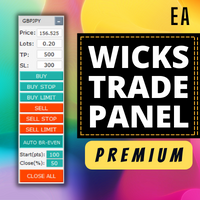 Wicks Trade Panel Premium 外汇EA-EA侦探社 - 全球领先的MQL5官网外汇EA机器人MT4自动化交易EA资源免费分享网站