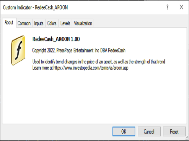 图片[1]-RedeeCash AROON 外汇EA-EA侦探社 - 全球领先的MQL5官网外汇EA机器人MT4自动化交易EA资源免费分享网站