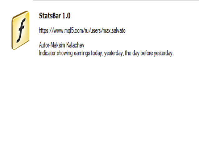 图片[1]-StatsBar 外汇EA-EA侦探社 - 全球领先的MQL5官网外汇EA机器人MT4自动化交易EA资源免费分享网站