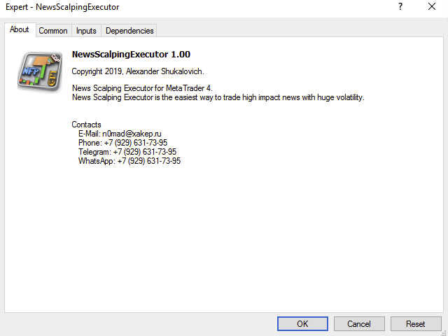 图片[1]-News Scalping Executor Utility for MT4 DEMO 外汇EA-EA侦探社 - 全球领先的MQL5官网外汇EA机器人MT4自动化交易EA资源免费分享网站