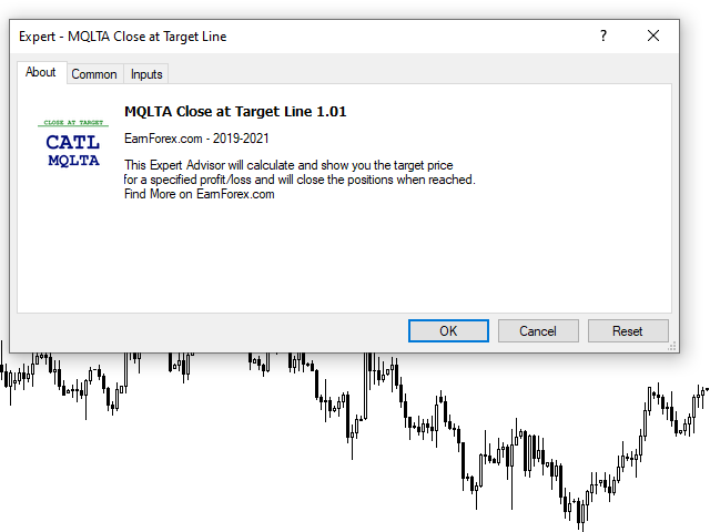 图片[1]-MQLTA Close at Target Line 外汇EA-EA侦探社 - 全球领先的MQL5官网外汇EA机器人MT4自动化交易EA资源免费分享网站
