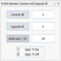 Switch Between Separate And Common BE Levels 外汇EA-EA侦探社 - 全球领先的MQL5官网外汇EA机器人MT4自动化交易EA资源免费分享网站