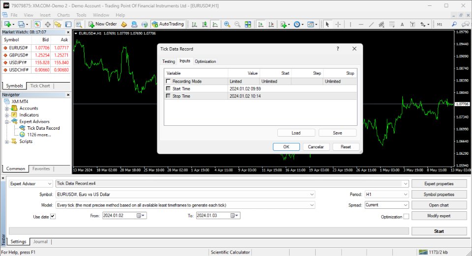 图片[1]-Tick Data Record MT4 外汇EA-EA侦探社 - 全球领先的MQL5官网外汇EA机器人MT4自动化交易EA资源免费分享网站