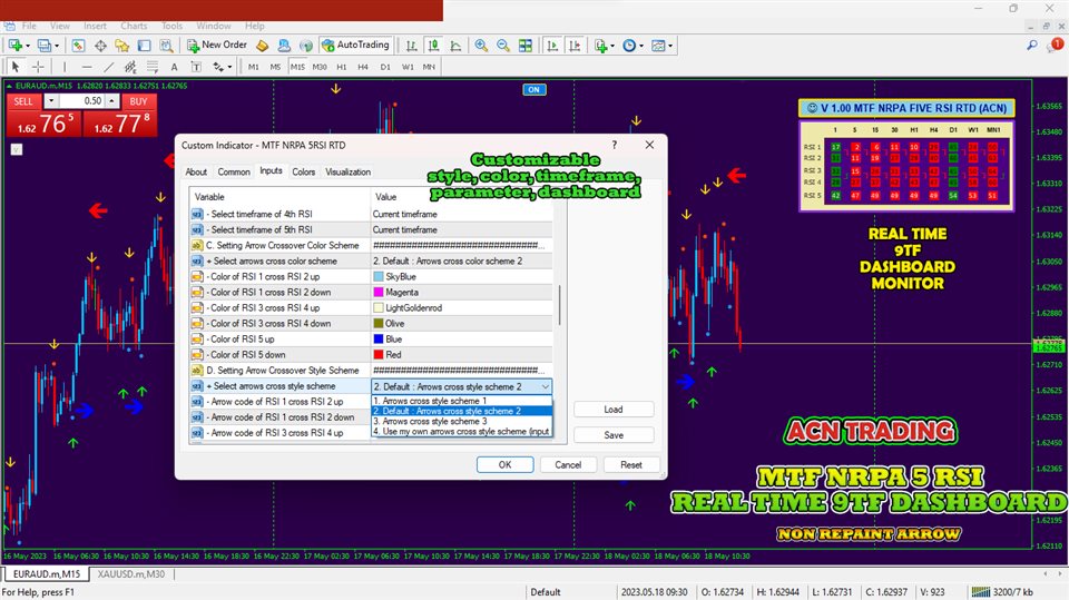 图片[3]-Mql5官网 MTF Non Repaint Arrow Five RSI RTD 外汇EA-EA侦探社 - 全球领先的MQL5官网外汇EA机器人MT4自动化交易EA资源免费分享网站