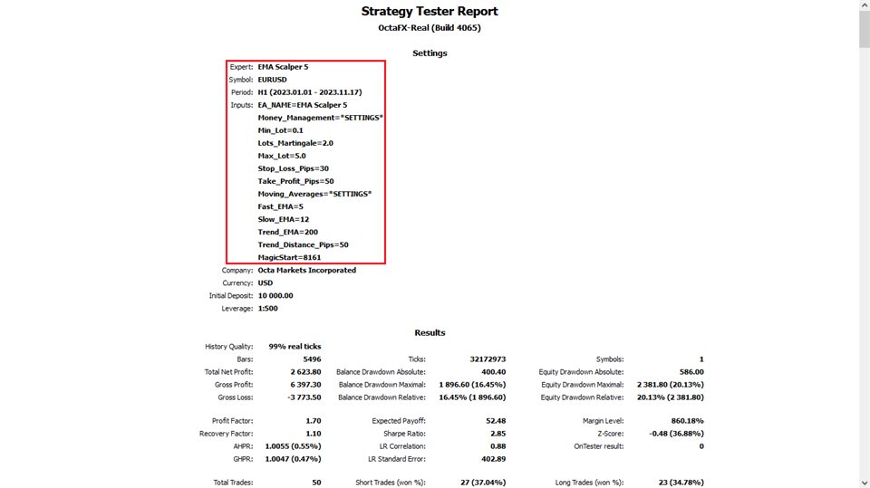 图片[1]-Mql5官网 EMA Scalper 4 外汇EA-EA侦探社 - 全球领先的MQL5官网外汇EA机器人MT4自动化交易EA资源免费分享网站