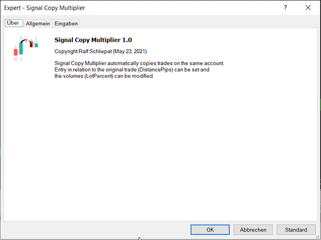 图片[1]-Mql5官网 Signal Copy Multiplier 外汇EA-EA侦探社 - 全球领先的MQL5官网外汇EA机器人MT4自动化交易EA资源免费分享网站