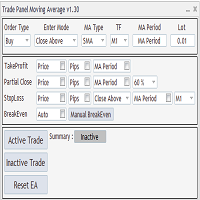 Mql5官网 Moving Average Auto Trading Panel 外汇EA-EA侦探社 - 全球领先的MQL5官网外汇EA机器人MT4自动化交易EA资源免费分享网站