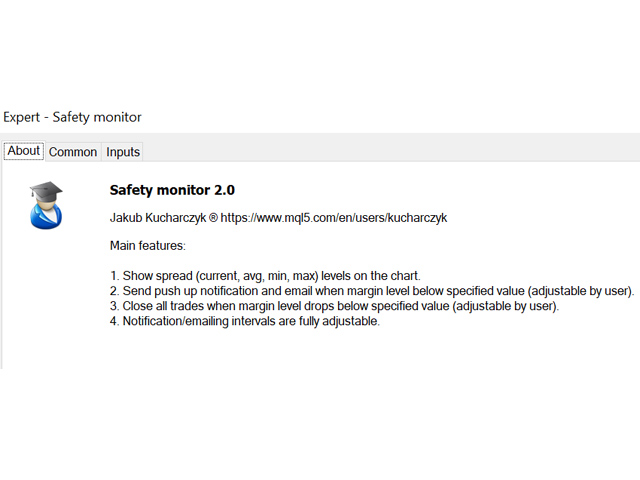 图片[1]-Mql5官网 Safety Monitor 外汇EA-EA侦探社 - 全球领先的MQL5官网外汇EA机器人MT4自动化交易EA资源免费分享网站
