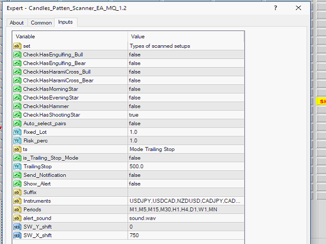 图片[1]-Mql5官网 Candles Pattern Scanner EA 外汇EA-EA侦探社 - 全球领先的MQL5官网外汇EA机器人MT4自动化交易EA资源免费分享网站